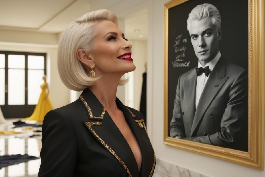 Donatella Versace hails brother as she bows out as creative director